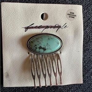 Free People Turquoise Hair comb